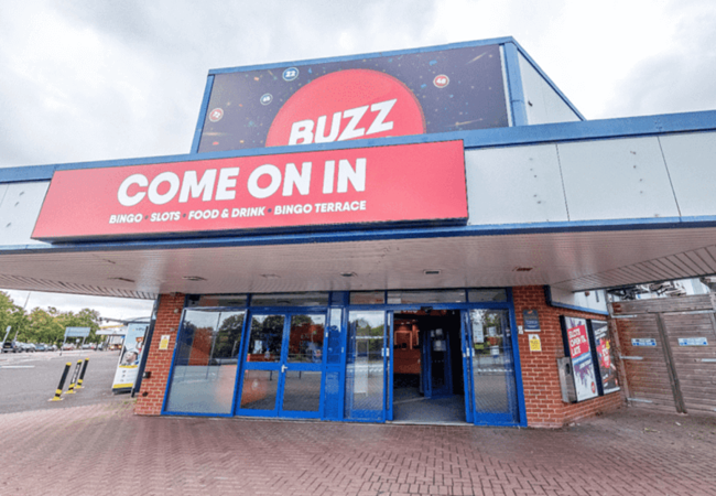 Buzz Bingo and The Slots Room Basingstoke Entrance 