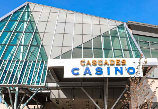 Cascades Casino Outside View 