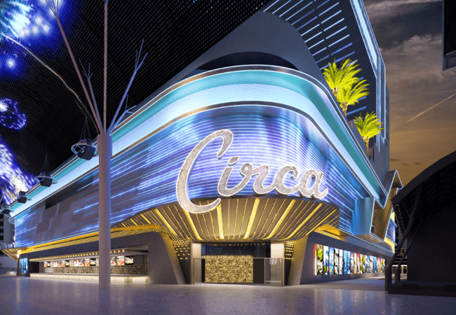 Circa Resort and Casino Night View 1 