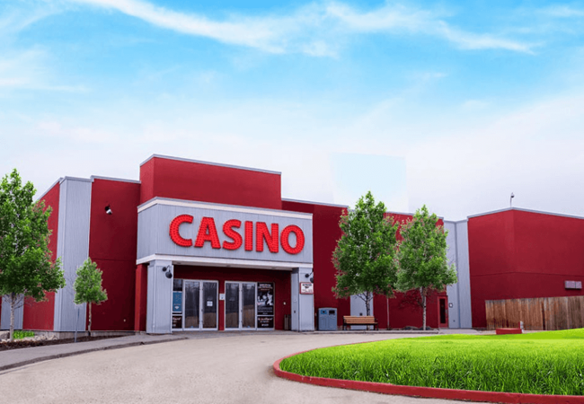 Eagle River Casino and Travel Plaza Outside View 