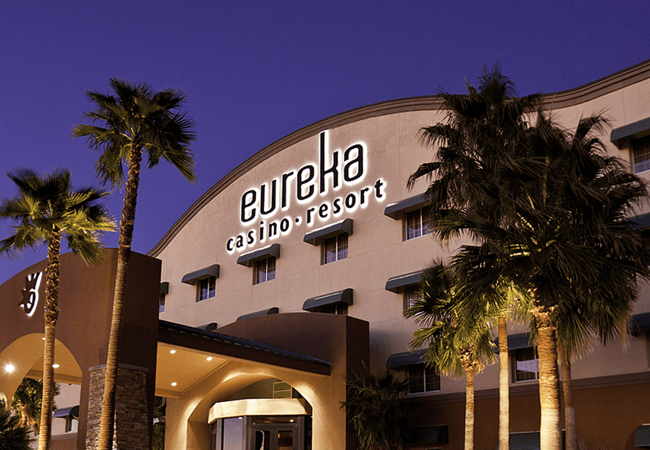Eureka Casino Resort front view 