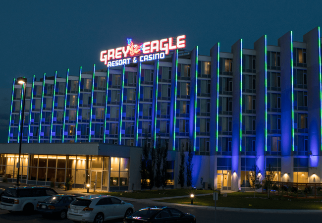 Grey Eagle Resort and Casino Gambling Outside View 1 