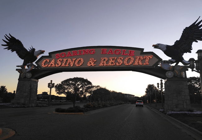 Soaring Eagle Casino Resort Entrance