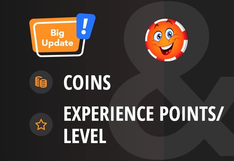 Big Update to our Coins & Experience Points/ Level System image
