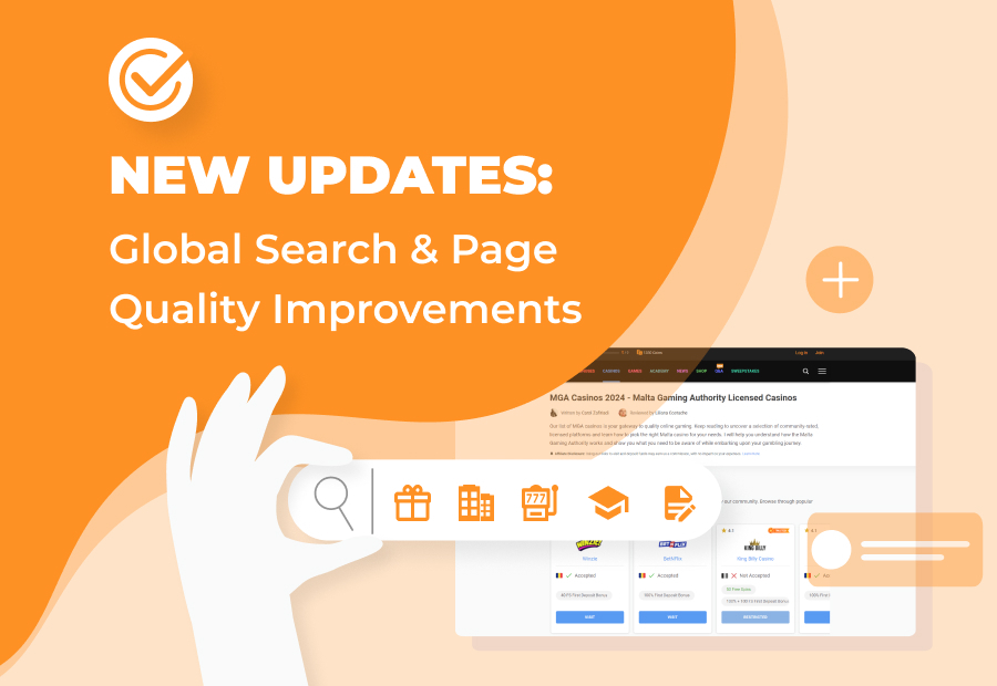 New on Chipy: Global Search, Improved speed, New Pages, and more! image