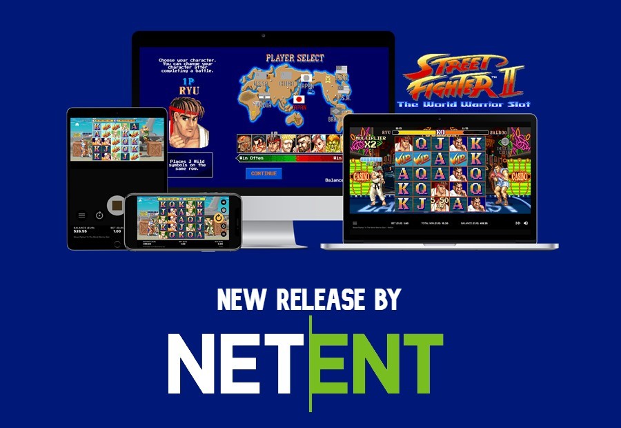 NetEnt unveils new branded online slot Street Fighter II: The World Warrior Slot image