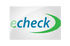 eCheck logo