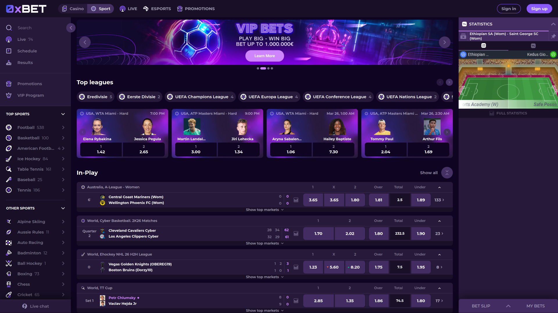 0XBet Casino Desktop Sports Betting
