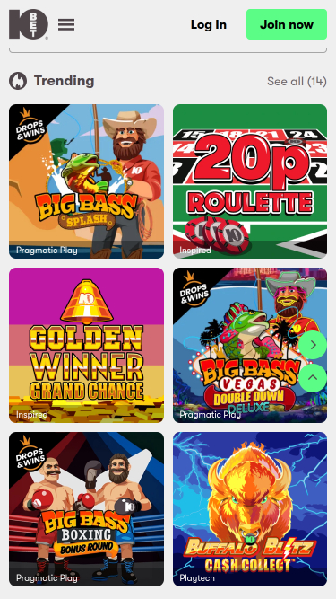 10Bet Casino Mobile Games