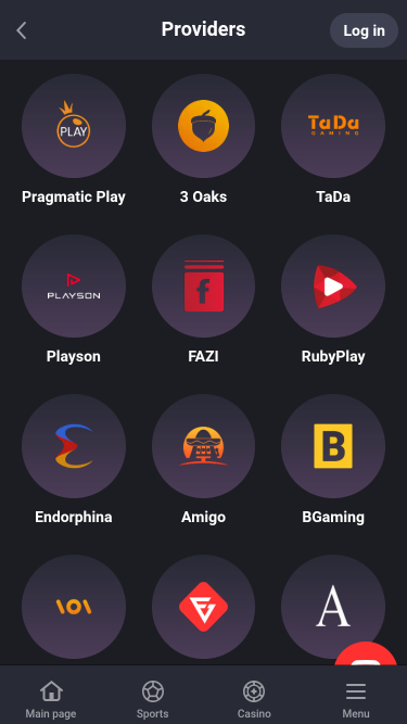1RedBetカジノモバイルゲーム開発者