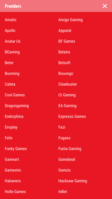 21Bets Casino mobile Spielentwickler