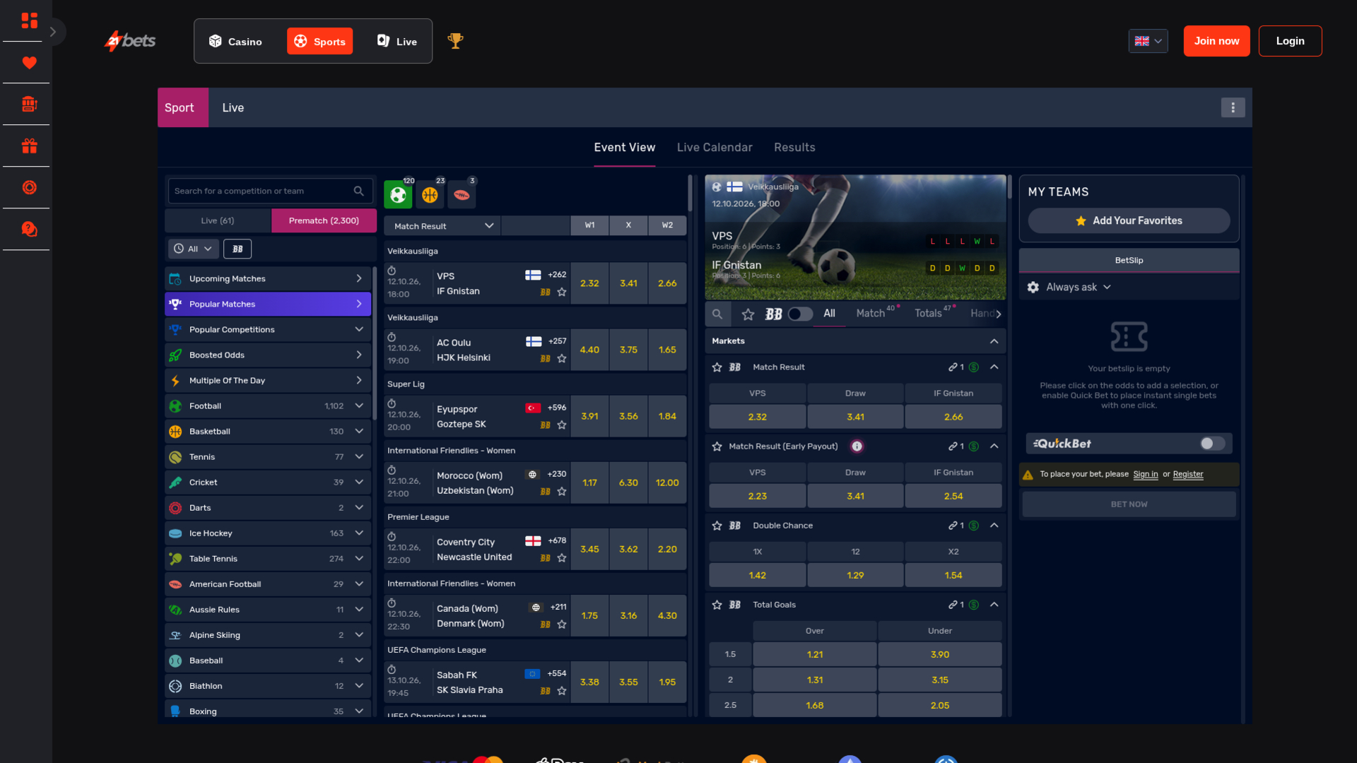 21betscasino.com Esportes para Computador