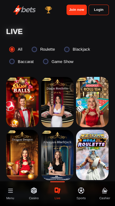 21betscasino.com Cassino ao Vivo Móvel