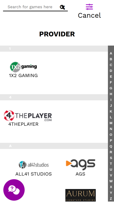 21 Prive Casino Mobile Game Developers