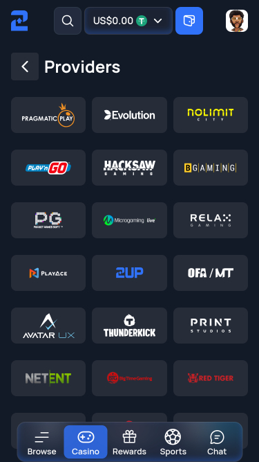 Développeurs de jeux mobiles de casino 2up