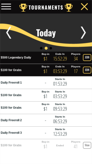 44Aces Casino mobile Turniere
