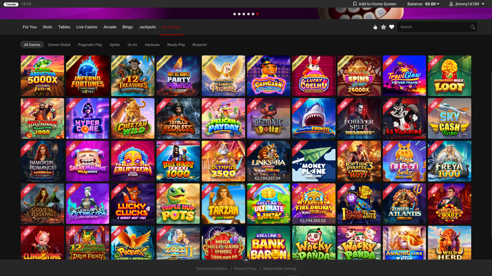 7 Sultans Casino Giochi per desktop