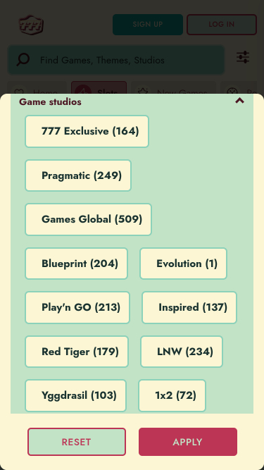 777 Casino Mobile Game Developers