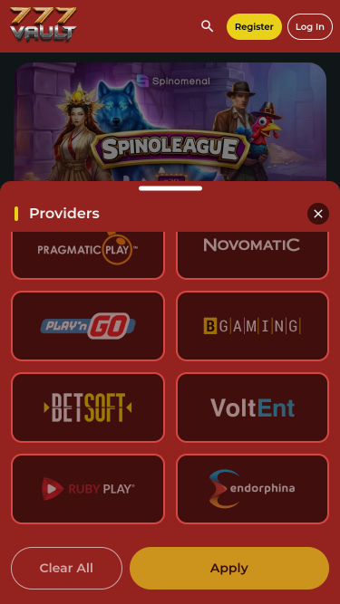 777Vault Casino Mobile Game Developers
