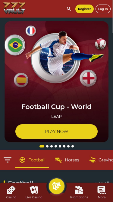 777Vault Casino Mobile Sports Virtuels