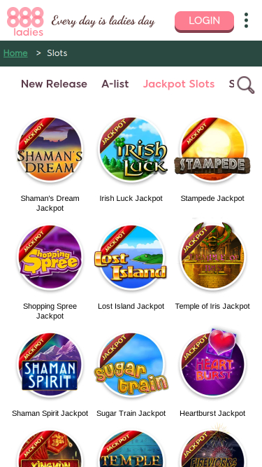 Jackpot mobile de 888 Ladies Casino