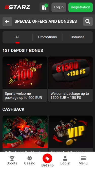 888starz.bet Casino Mobile Promotions