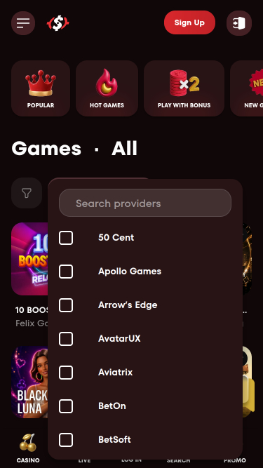 Agent Spins Casino Mobile Game Developers