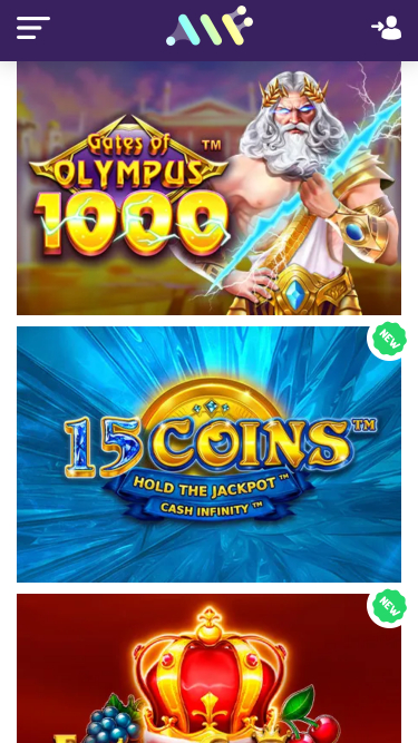 Jeux mobiles d'Alf Casino