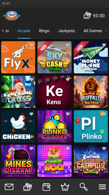All Slots Casino Mobile Arcade