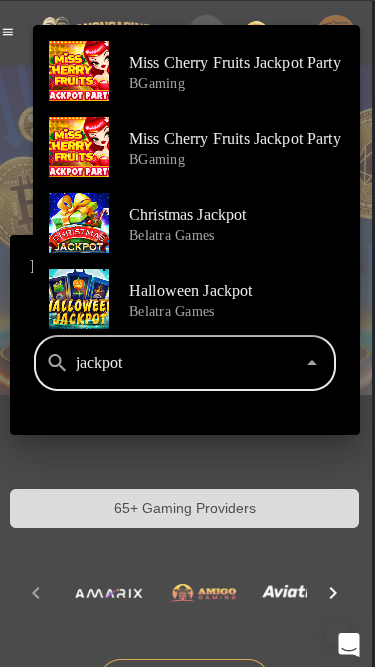 Jackpot mobile de anon Casino