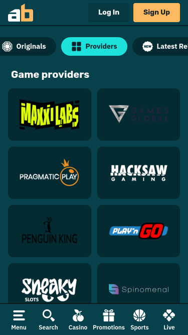 Desarrolladores de juegos móviles de Arcanebet Casino