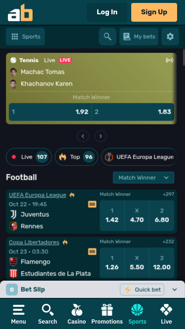 Casino Arcanebet Deportes Móviles