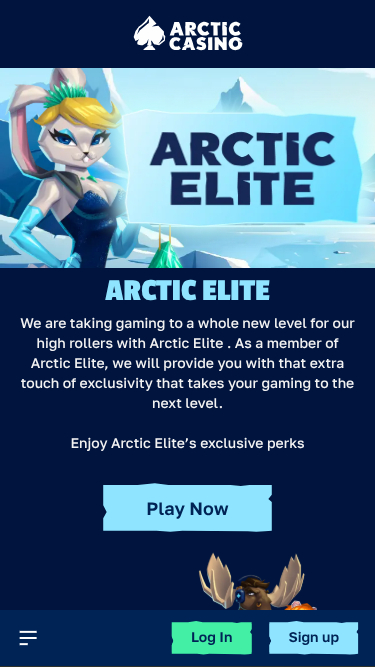 Мобильная VIP-программа Arctic Casino