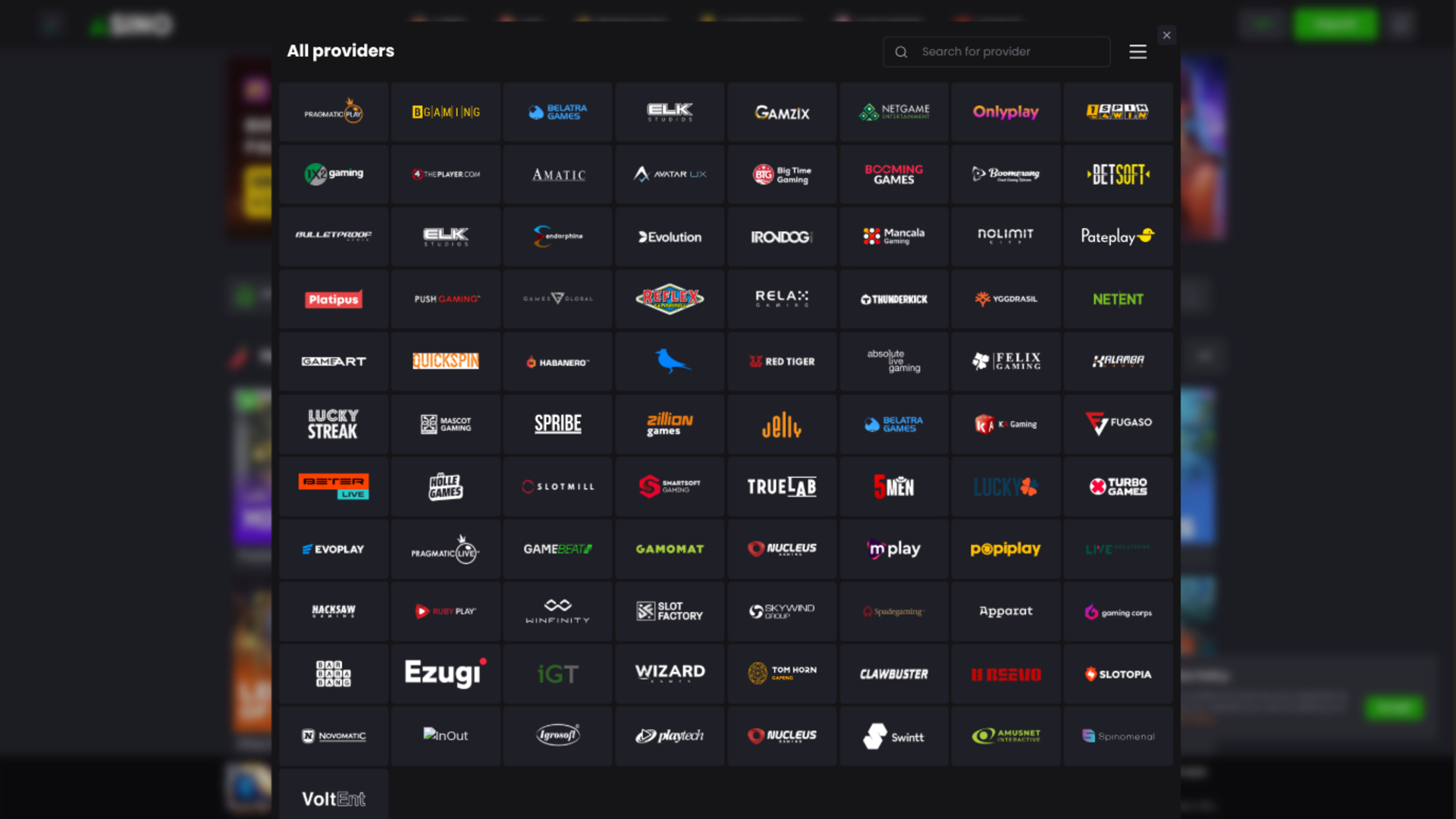 Développeurs de jeux sur bureau d'Asino Casino