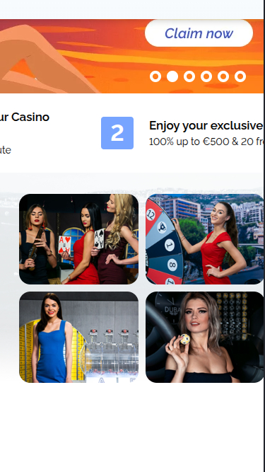 Crupier en vivo móvil de Azur Casino