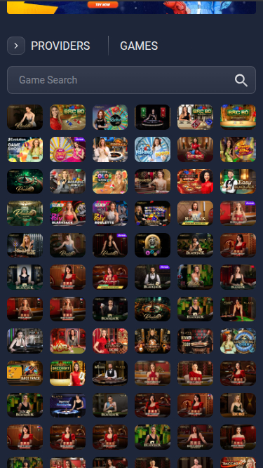 Croupier en direct mobile de BantuBet Casino