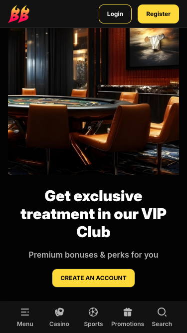 BetBluff Casino Mobile VIP