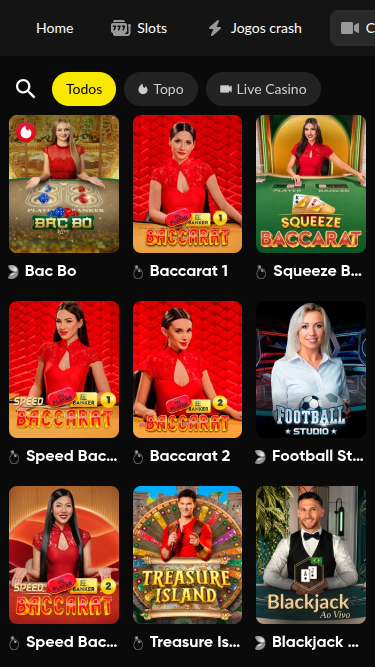 BetBoom Casino Mobile Live Dealer