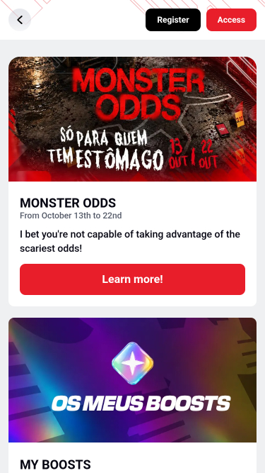 Promociones móviles del casino Betclic