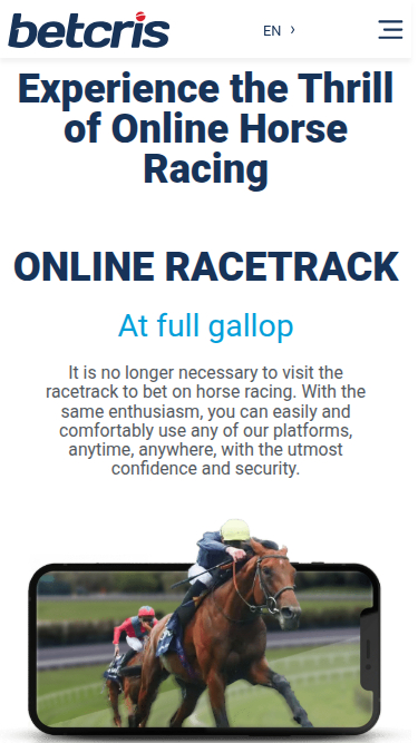 Мобильные скачки Betcris
