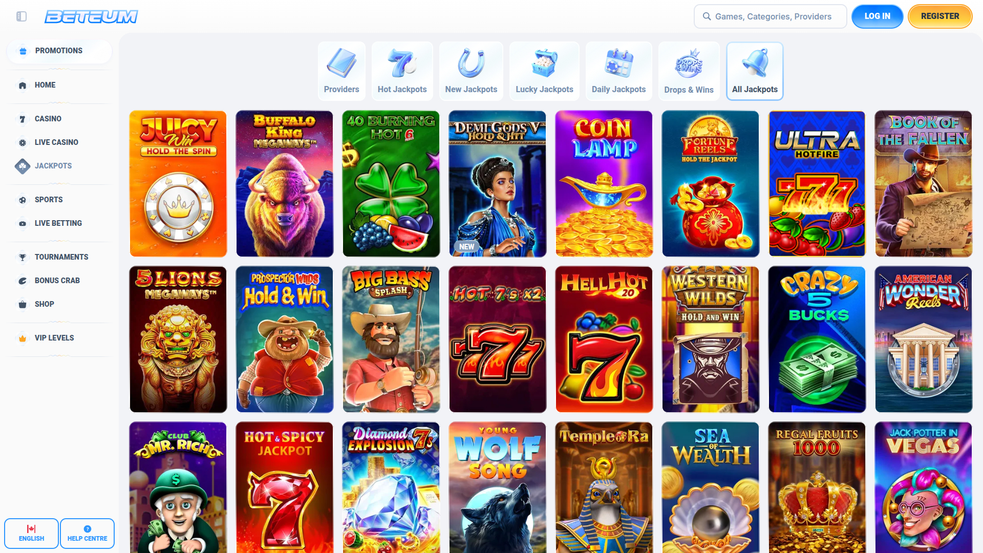 Bote de escritorio de Beteum Casino