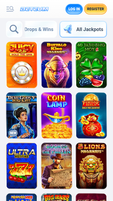 Bote móvil de Beteum Casino