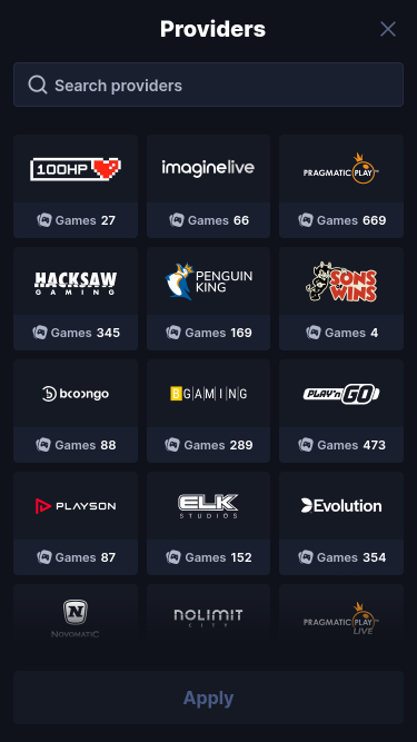 Разработчики мобильных игр для казино Betflare