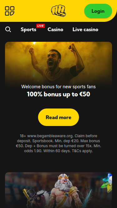 Promotions mobiles de BetHard Casino