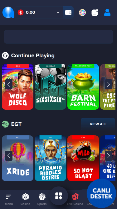 Betigma Giochi Mobile