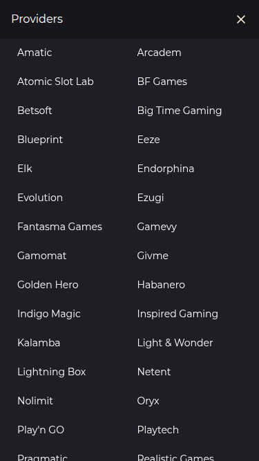 Betizy Casino Mobile Game Developers