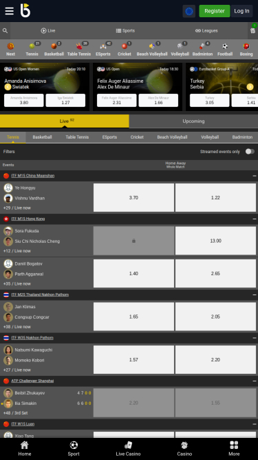 BetLive Casino Mobile Sports