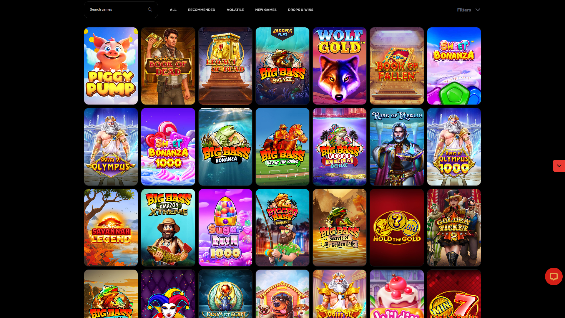 Jeux sur ordinateur de BetMaximus Casino