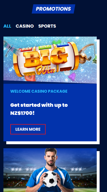 Promotions mobiles de BetNFlix