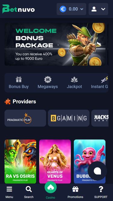 Développeurs de jeux mobiles de casino BetNuvo